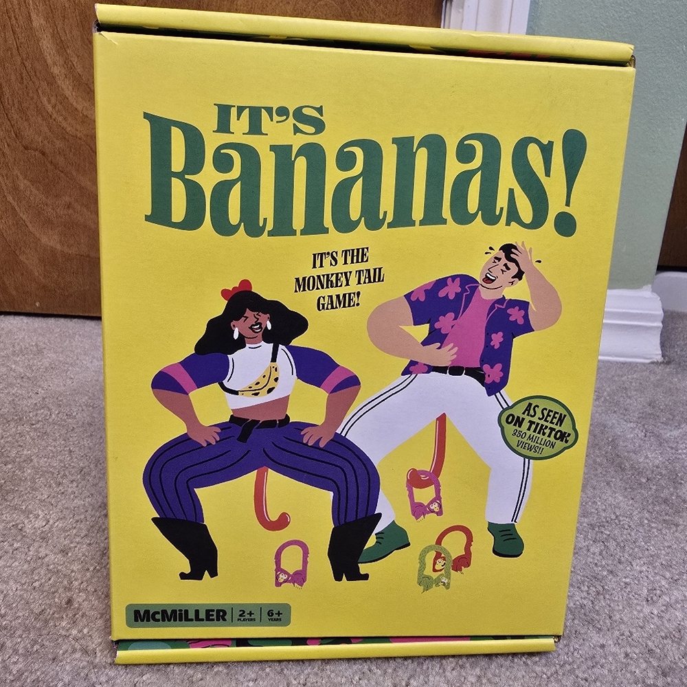 It's Bananas! The Monkey Tail Game - Funny, Fun Party & Family Game for Kids,...